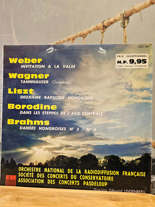 CD Vinyle - 33T Edouard Linderberg - Orchestre National de la Radiodiffusion Française