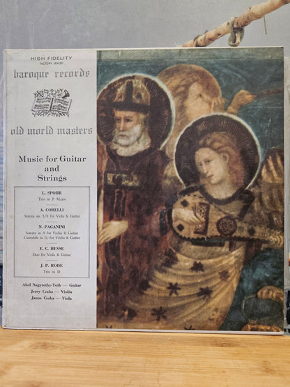 CD Disque Vinyle - Musique Guitar Violon & Piano Classique - Music For Guitar and Stings - Records