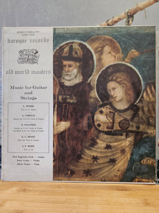 CD Disque Vinyle - Musique Guitar Violon & Piano Classique - Music For Guitar and Stings - Records