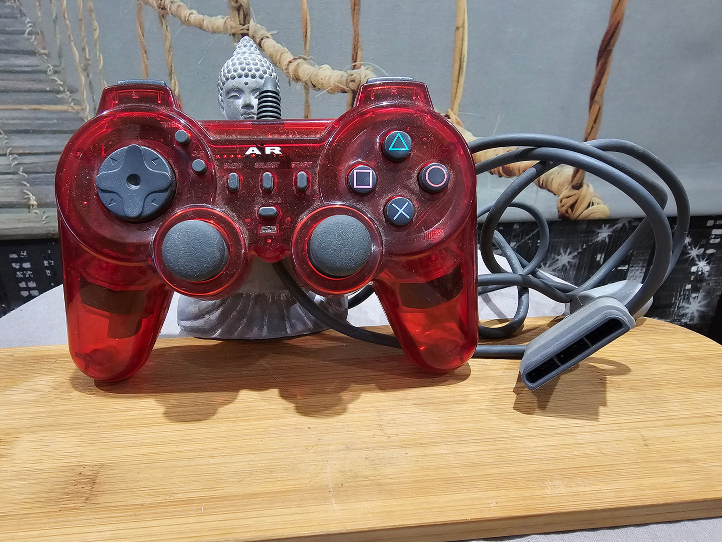 Manette de PS1 de collection XXe rouge edition limitée Vibrations