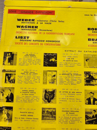 CD Vinyle - 33T Edouard Linderberg - Orchestre National de la Radiodiffusion Française