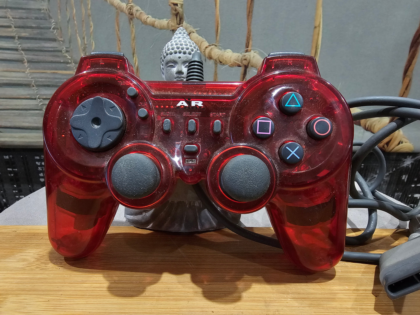 Manette de PS1 de collection XXe rouge edition limitée Vibrations