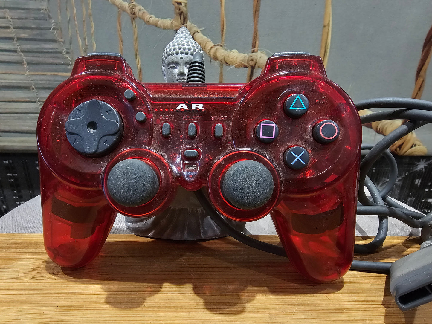 Manette de PS1 de collection XXe rouge edition limitée Vibrations