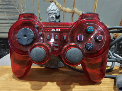 Manette de PS1 de collection XXe rouge edition limitée Vibrations