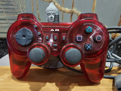 Manette de PS1 de collection XXe rouge edition limitée Vibrations