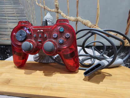Manette de PS1 de collection XXe rouge edition limitée Vibrations