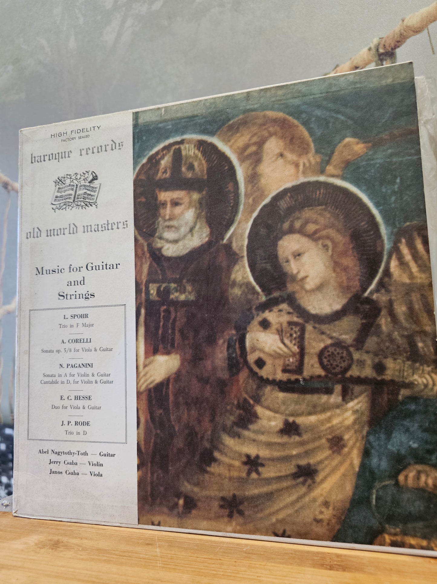 CD Disque Vinyle - Musique Guitar Violon & Piano Classique - Music For Guitar and Stings - Records