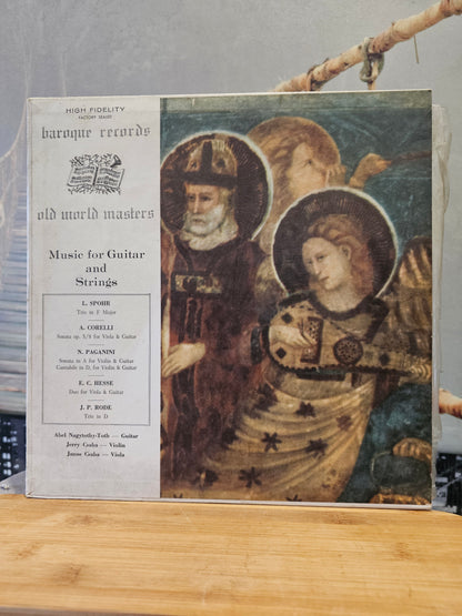 CD Disque Vinyle - Musique Guitar Violon & Piano Classique - Music For Guitar and Stings - Records