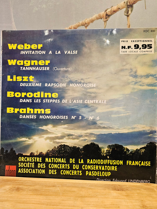 CD Vinyle - 33T Edouard Linderberg - Orchestre National de la Radiodiffusion Française