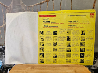 CD Vinyle - 33T Edouard Linderberg - Orchestre National de la Radiodiffusion Française